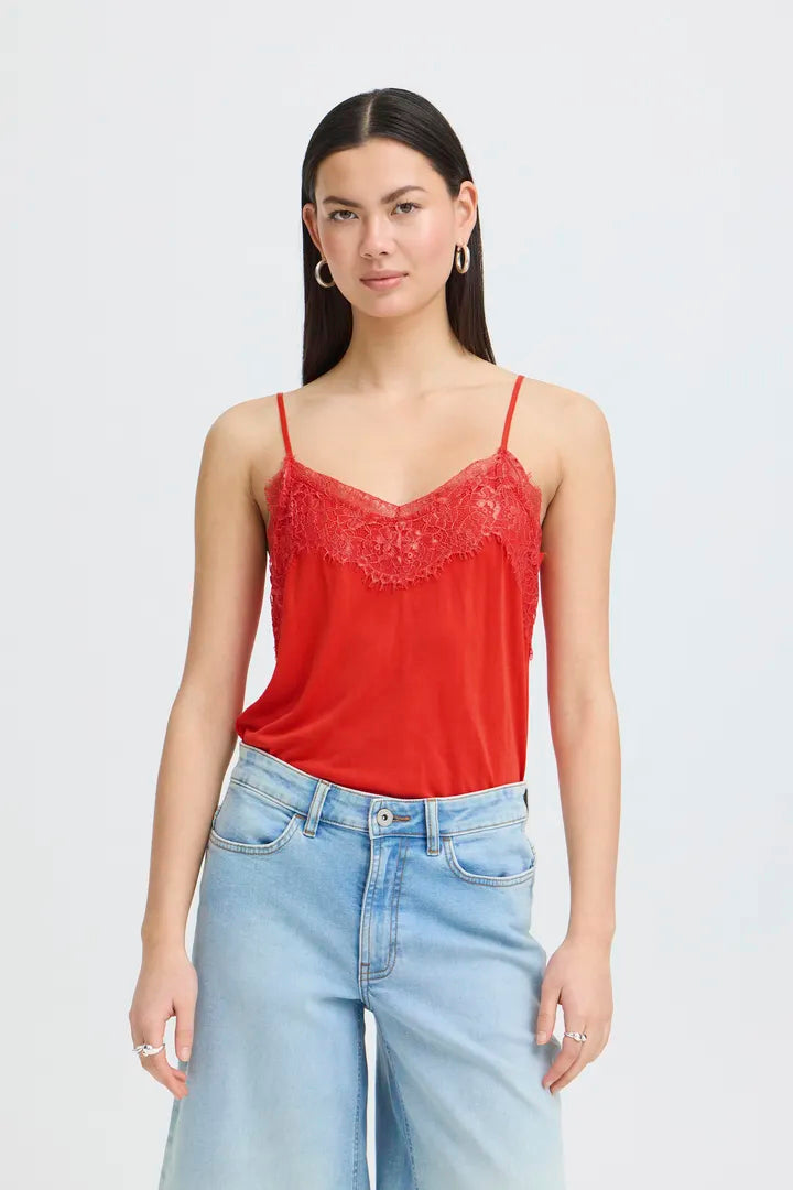 Ichi Lucy Jersey Vest Top Camisole image 2