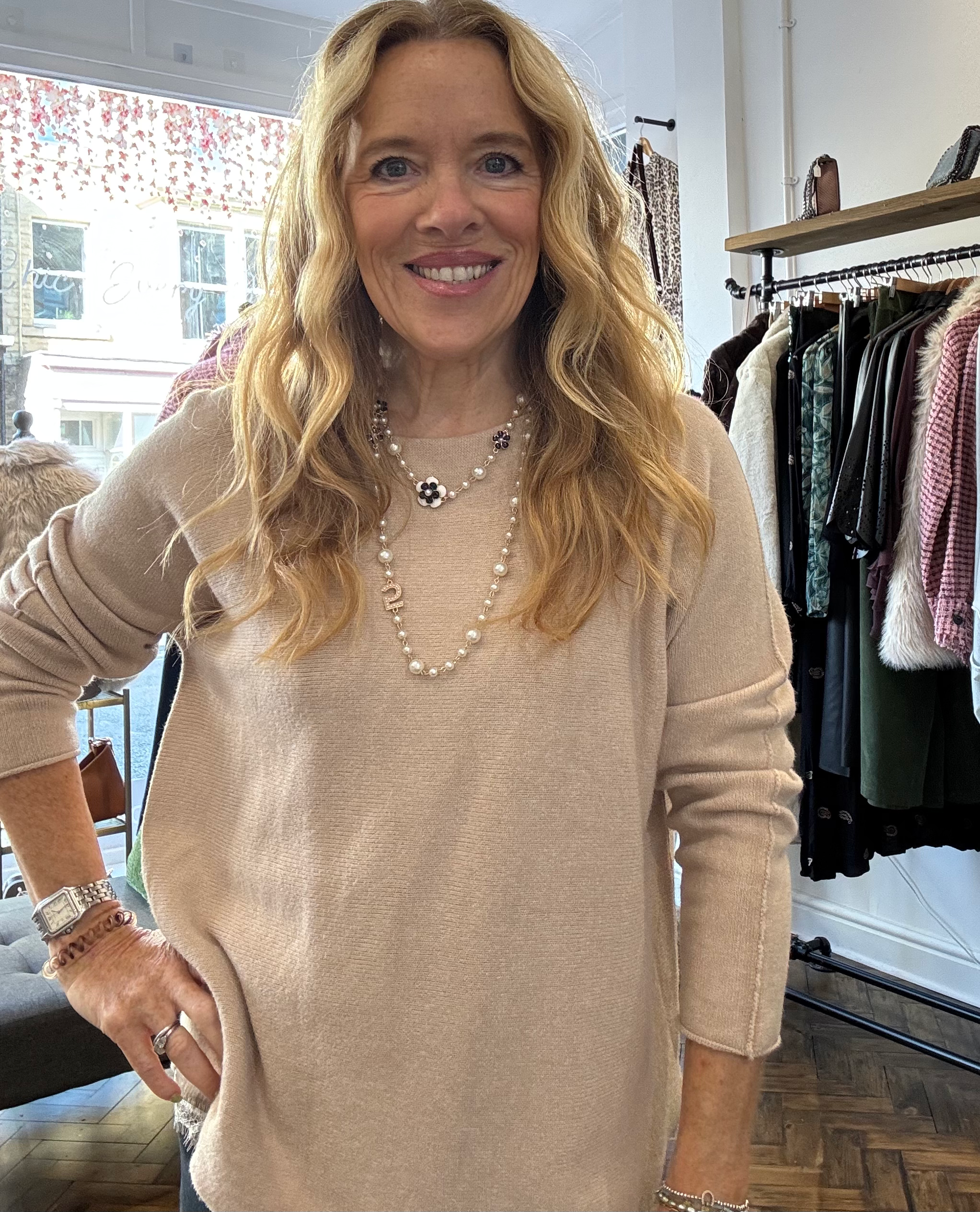 Aspen Scoop Neck Sweater image 3