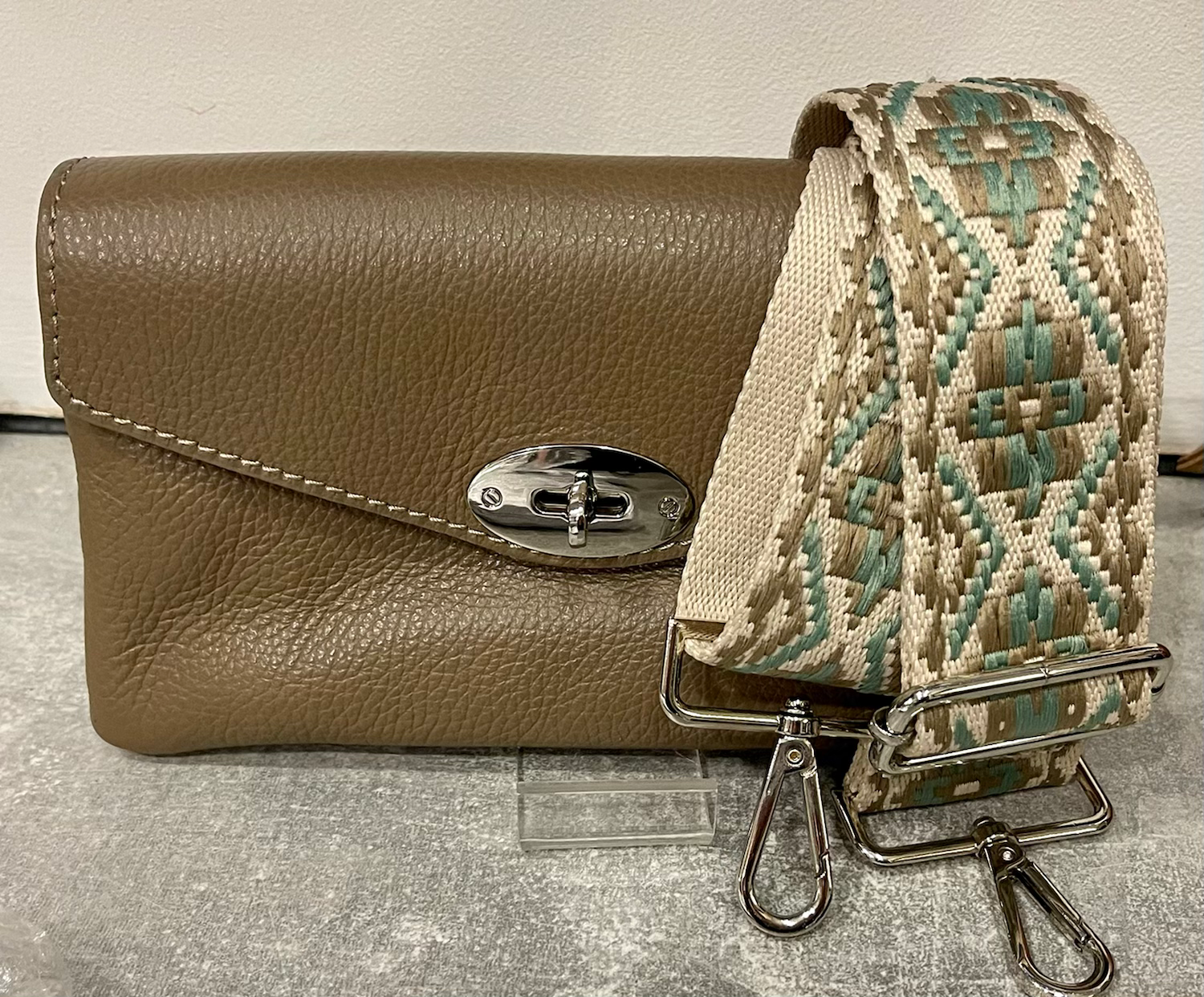 Mandy Leather Two Pouch Bag image 10