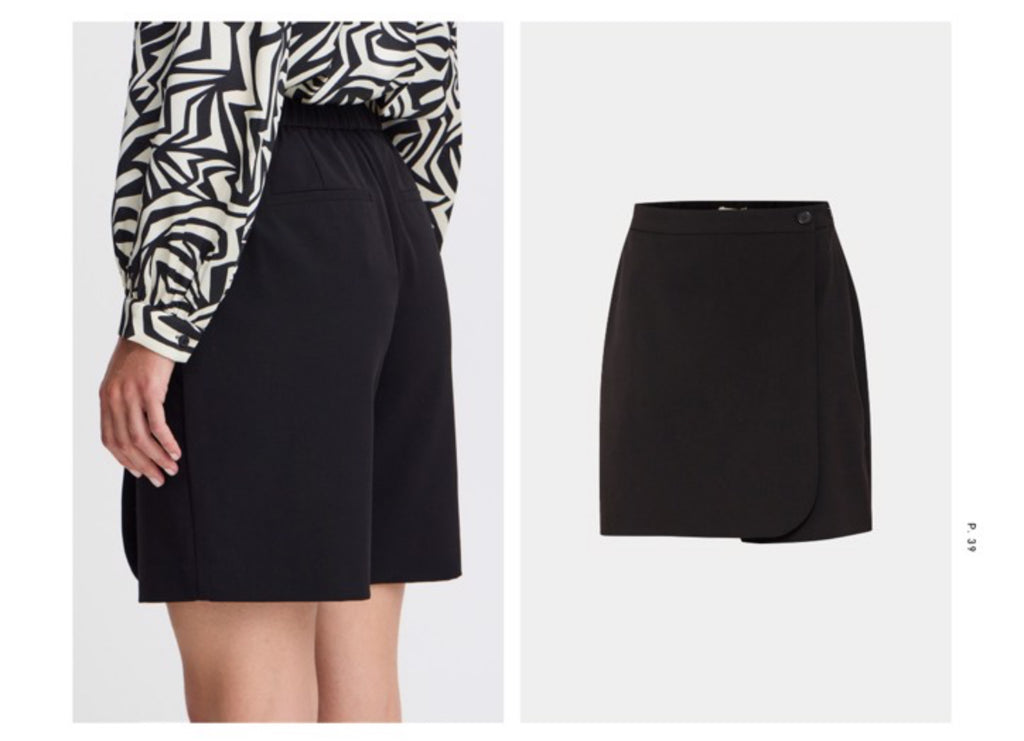 B Young Dana Black Skort image 9