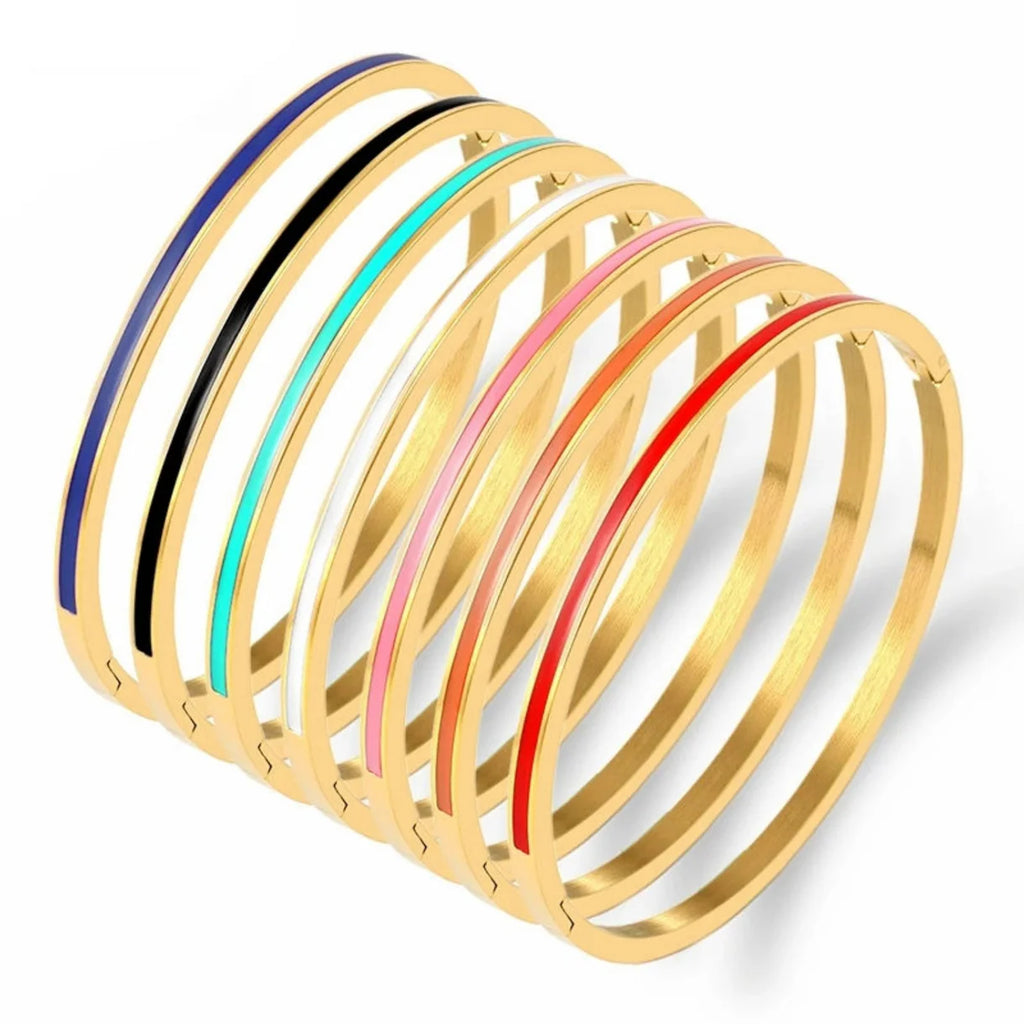 India Enamel Bangle image 7