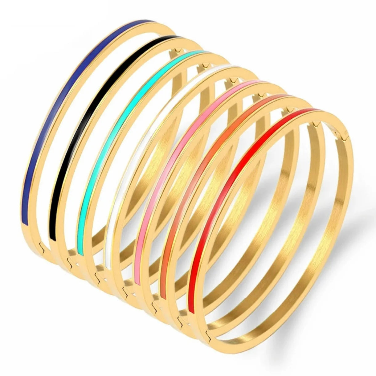 India Enamel Bangle image 7