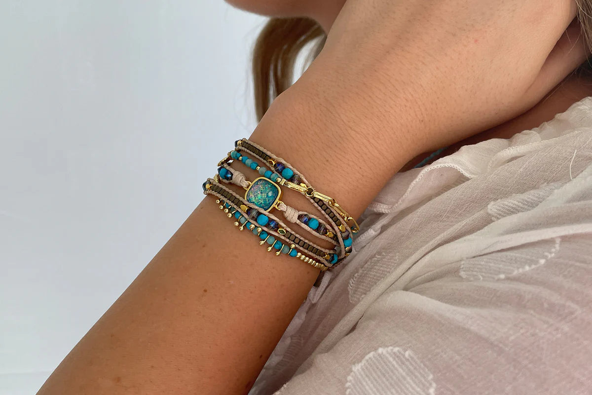 Beth Triple Wrap Bracelet - Various  image 1