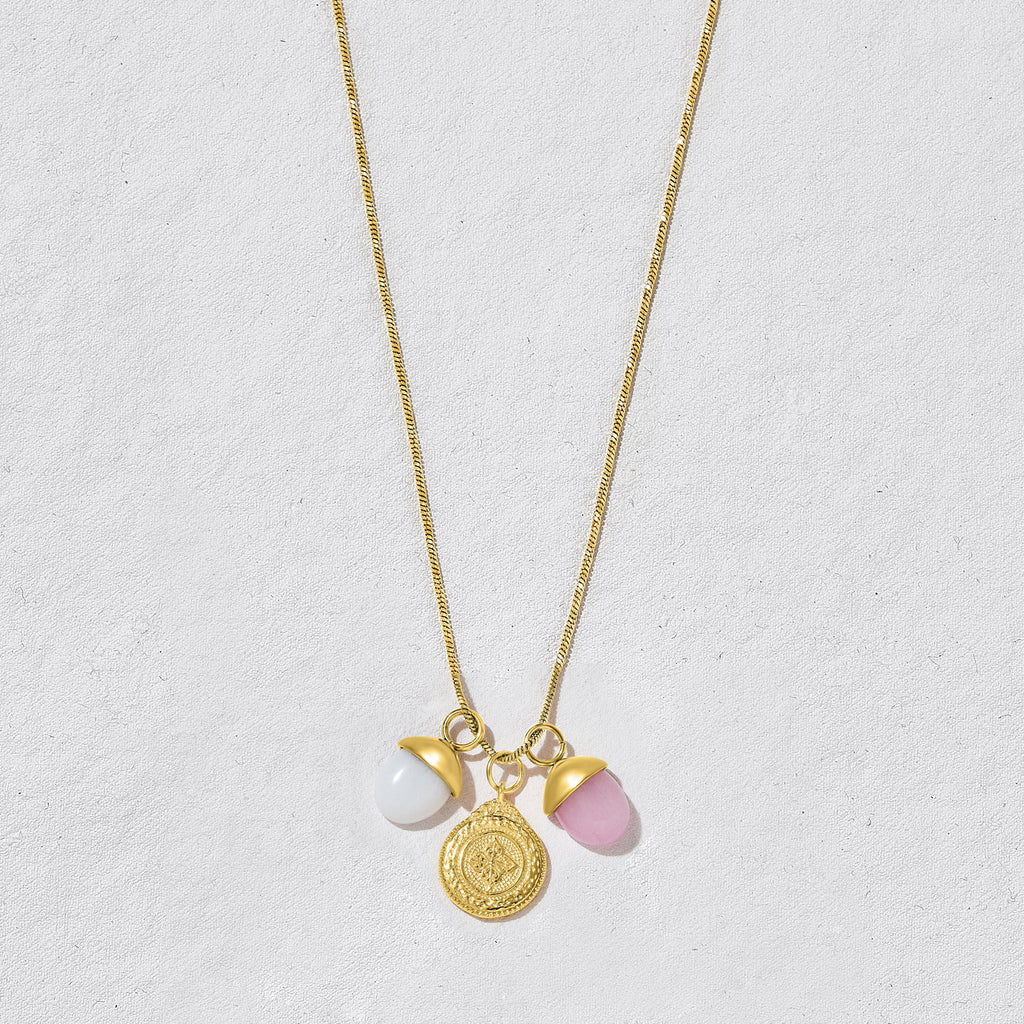 Oasis Gemstone Charm Necklace image 0