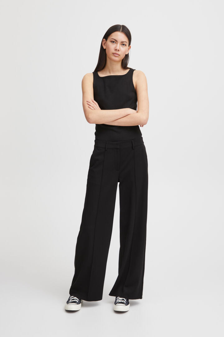 Ichi Kate Wide Leg Trousers image 5
