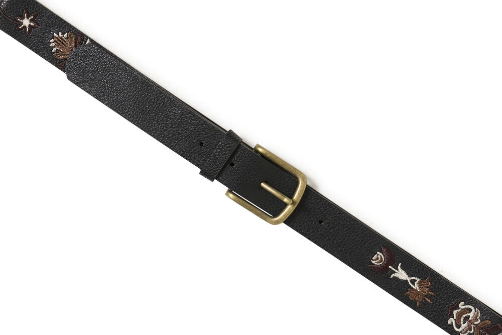 B Young Embroidered Black Belt image 1