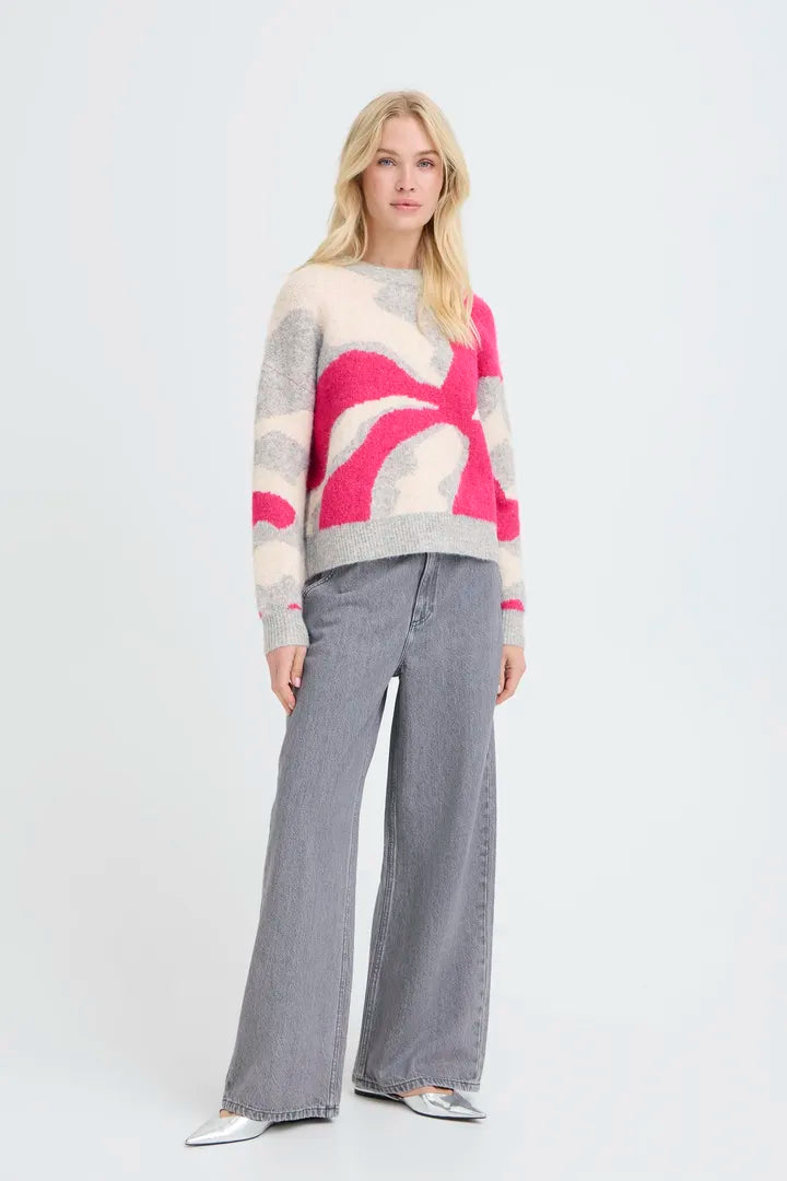 B Young Abstract Sweater  image 7