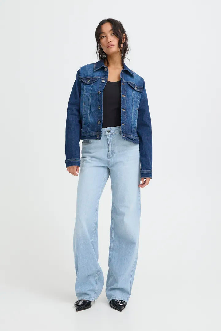 Pulz Vega Wide Leg Jeans image 0