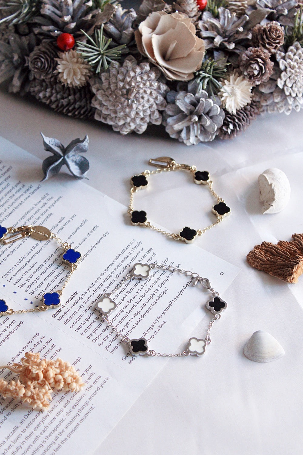 Flower Motif Bracelet image 2