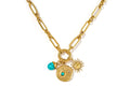 Luma Turquoise Howlite Pendant Necklace  image 0