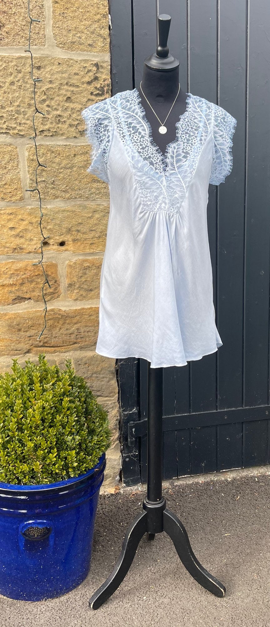 Prunella Pretty Lace Trim Top image 6