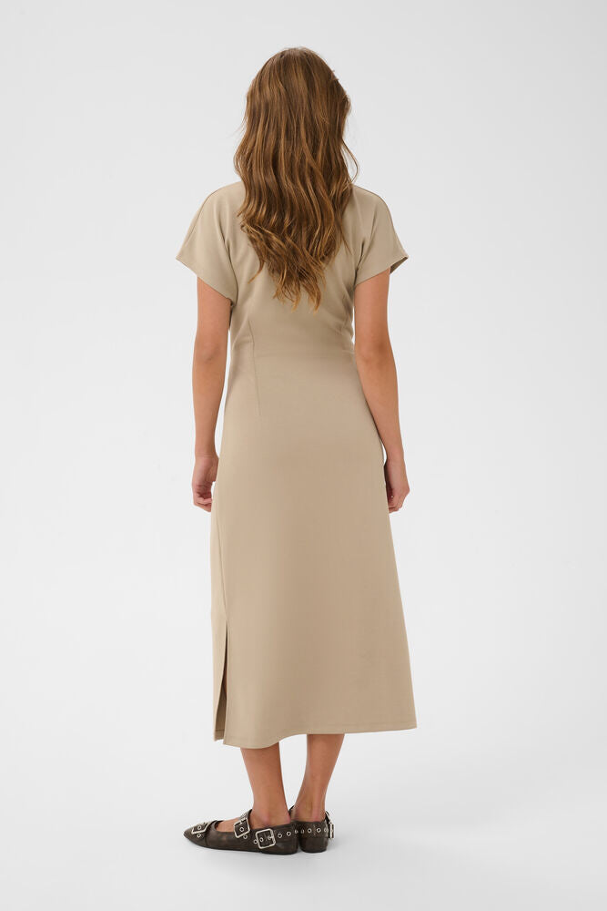 Saint Tropez Theo Dress in Chocolate Brown  image 5