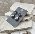 Pearl Drop Earrings with Crystal Post  image 0