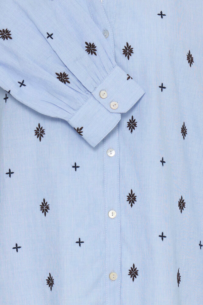 B Young Fabienne Chambray Cotton Shirt image 7