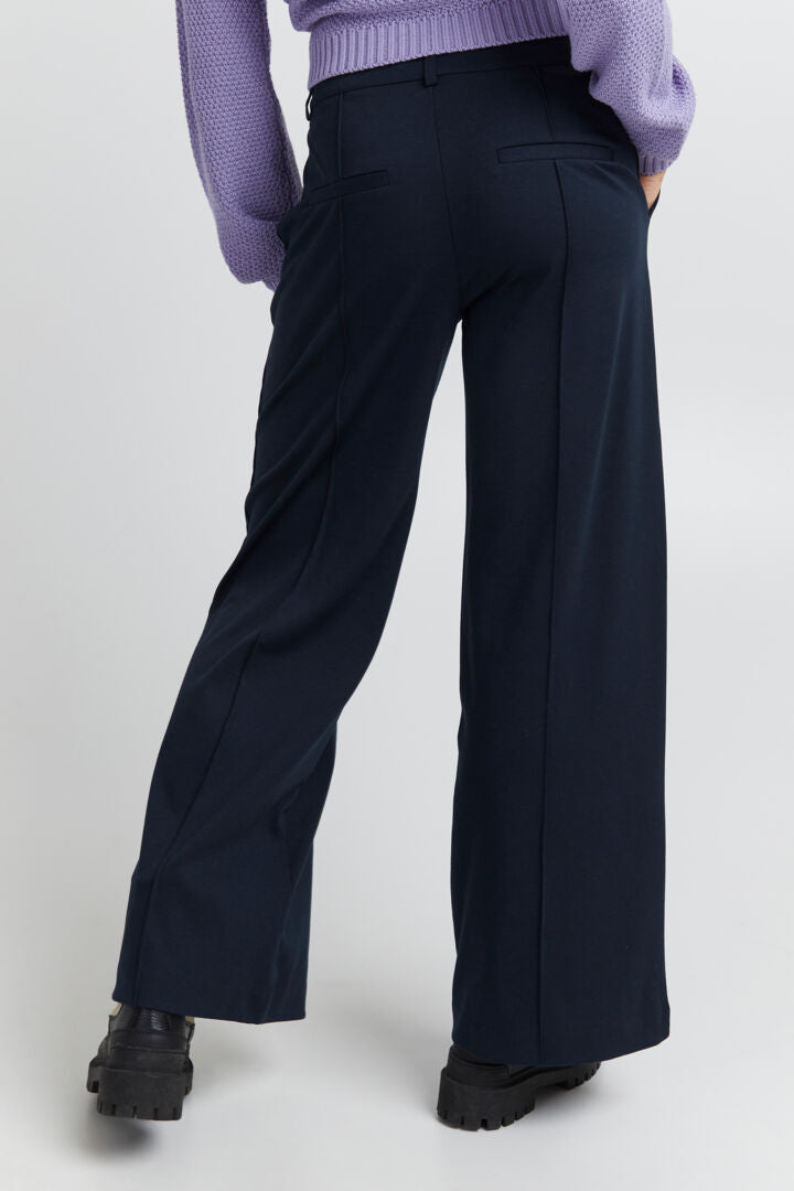 Ichi Kate Wide Leg Trousers image 4