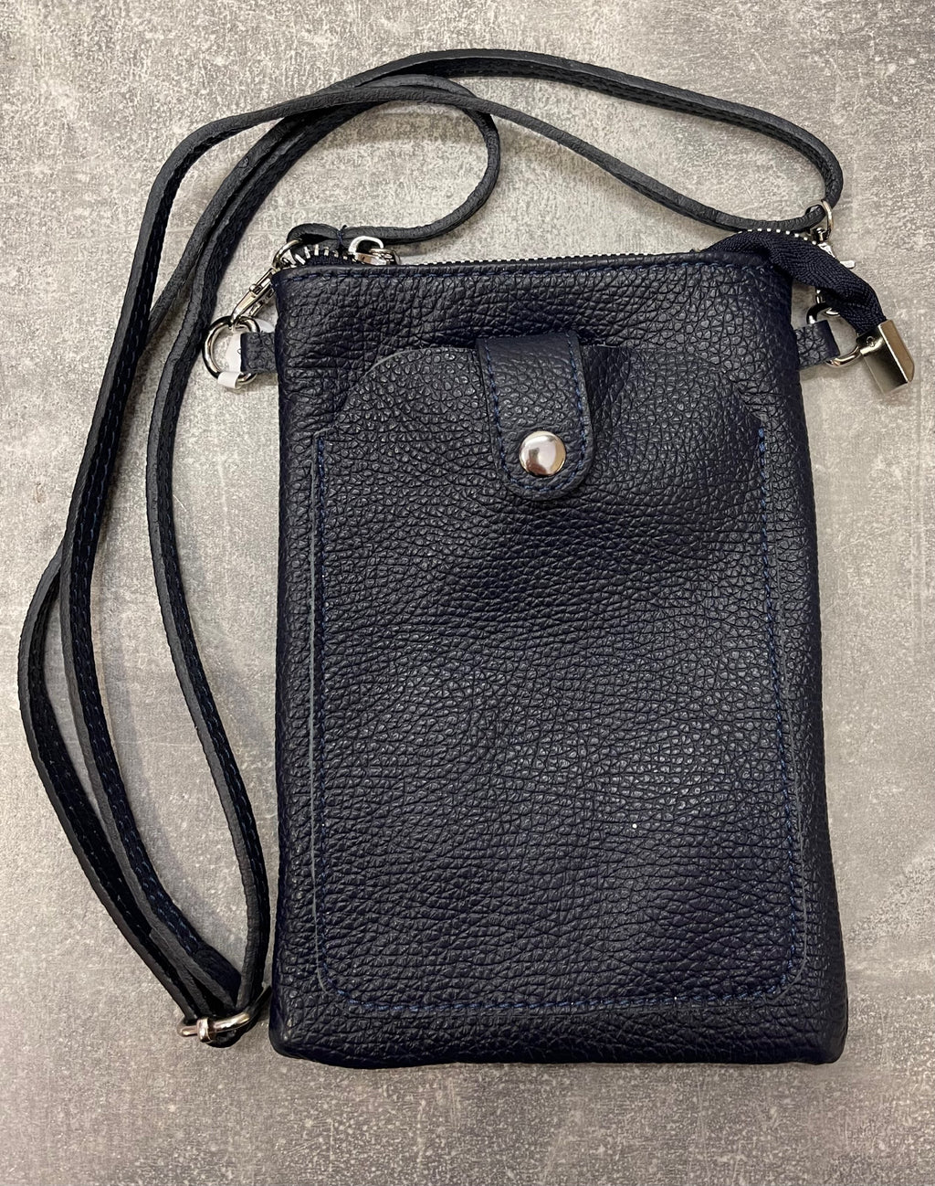 Large Leather Mobile Phone Bag image 1