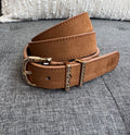 Henley Tan Leather Belt image 0