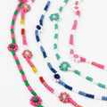 Short Bead Flower Necklace image 0