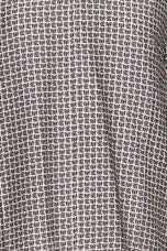 B Young Kia Grey Geometric Blouse Top image 8