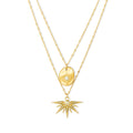 Ceres Gold Plated Double Necklace  image 0