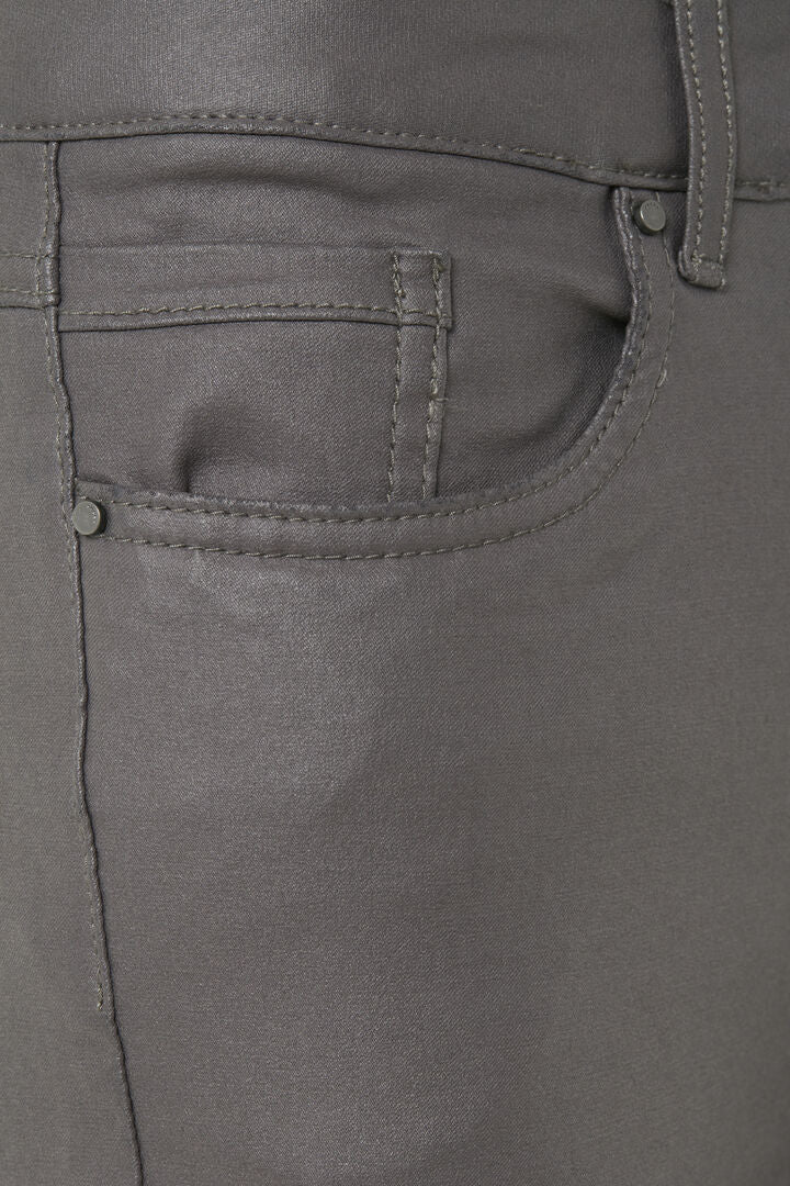 B Young Slim Fit Black Faux Jeans image 4