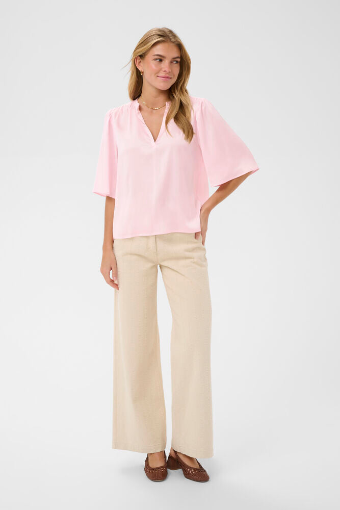 Saint Tropez Safina Satin Blouse Top image 2
