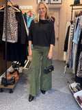 Ziggy Wide Leg Baby Cord Trousers