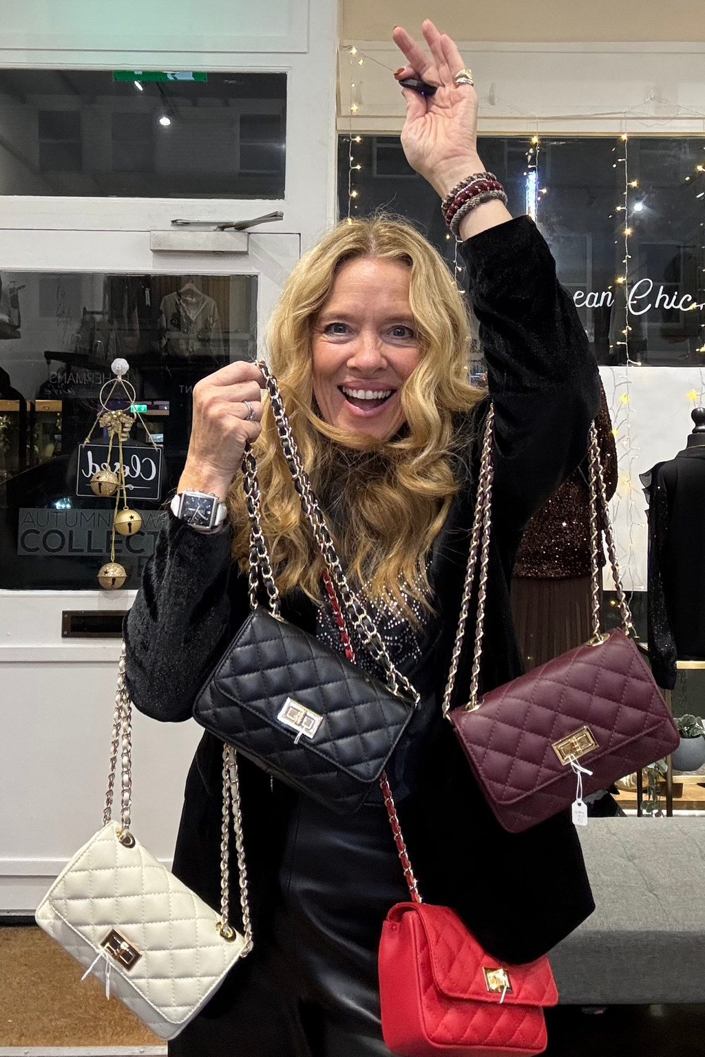Coco Small Quilted Leather Bag