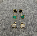 Clover Motif Small Stud Earrings  image 0
