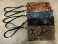 Snake Print Leather Purse image 0
