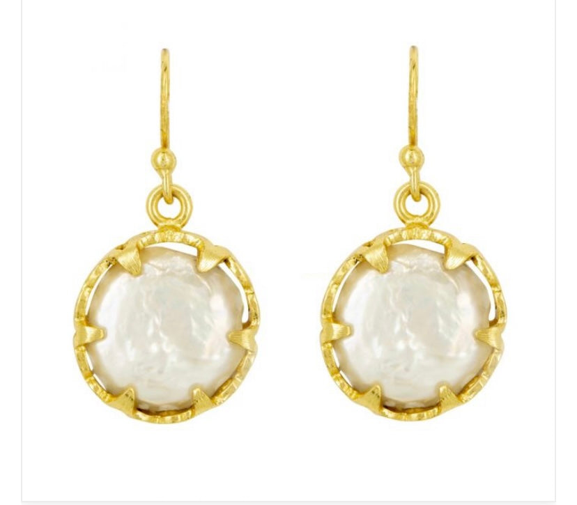 Petite Pearl Earrings image 0