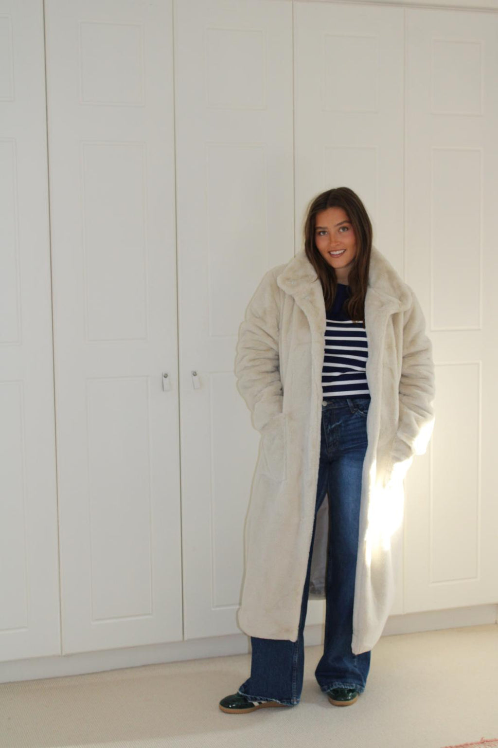 Saint Tropez Mila Sweater with Stripe Detail image 0